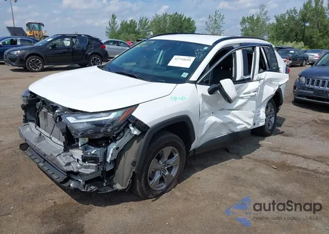 2024 Toyota Rav4 Hybrid Xle из США, поврежденный, VIN 4T3RWRFV1RU144338